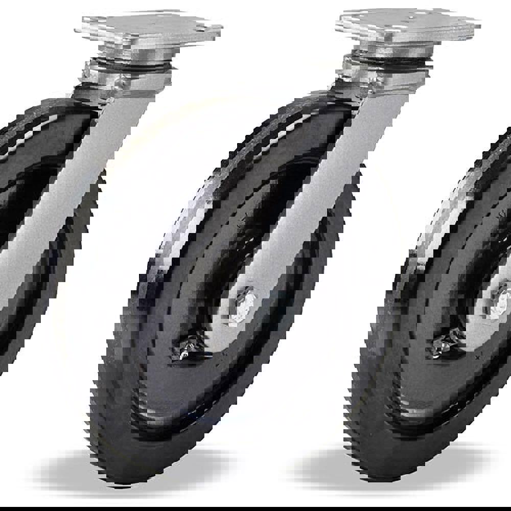 Swivel Top Plate Caster: Phenolic, 8